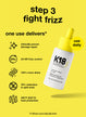 Molecular repair oil is clinically proven to repair damage, 24 hour frizz control, and heat protection up to 450 degrees.
